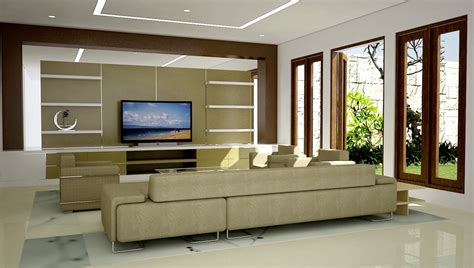 Ruang santai keluarga yang nyaman dan cantik. Inspirasi Desain Interior Ruang Keluarga Sederhana