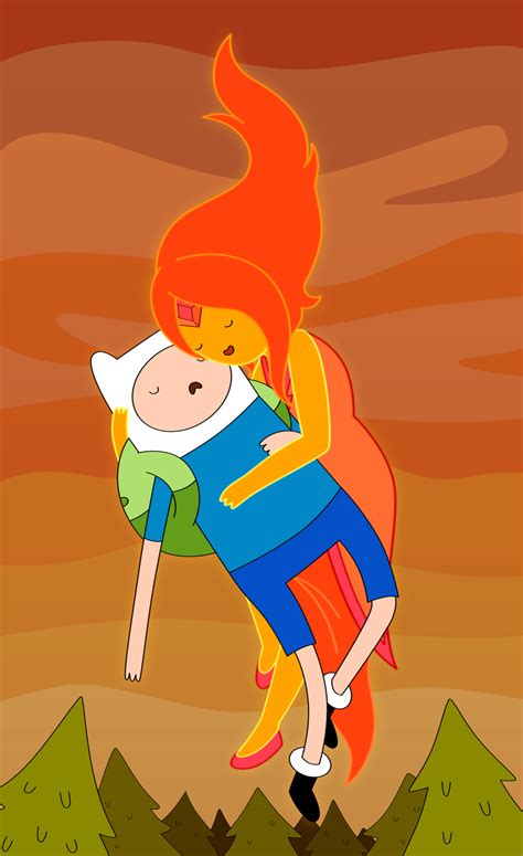 File Finn And The Flame Princess By Janelvalle D4q4yej Png Adventure Time Wiki Fandom