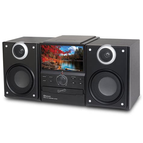 Supersonic Hi Fi Audio Micro System With Bluetooth And Dvd Player
