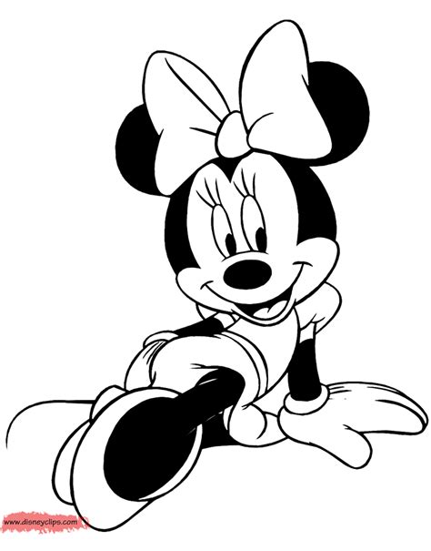 18 Coloring Pages Minnie Mouse Color Info