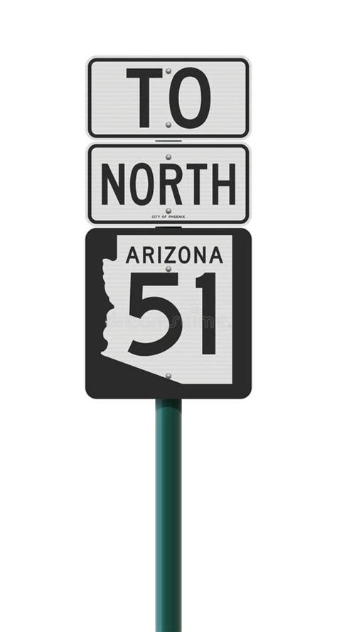 Arizona State Highway Road Sign Stock Vector Illustration Of Metal