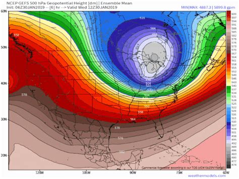 See Polar Vortex Hovering Over Great Lakes Bringing Extreme Cold
