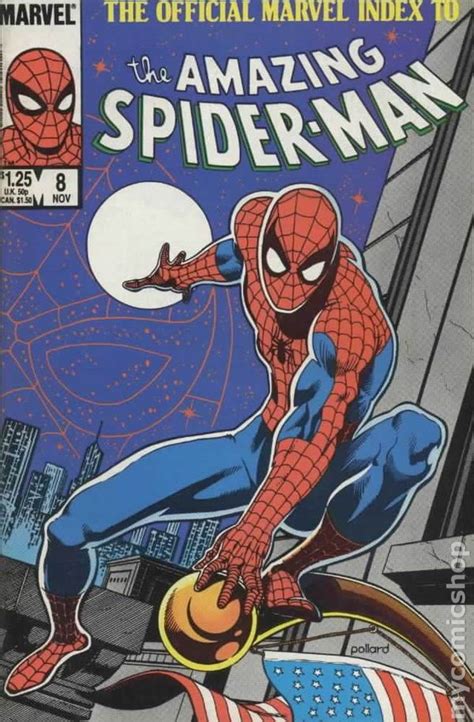 Official Marvel Index To Amazing Spider Man 1985 Comic Books