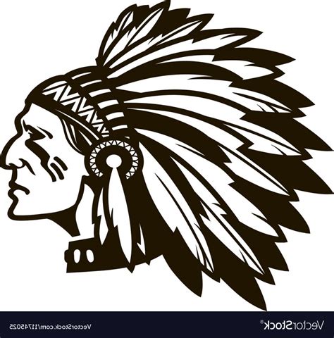 Indian Head Logo Vector At Collection Of Indian Head