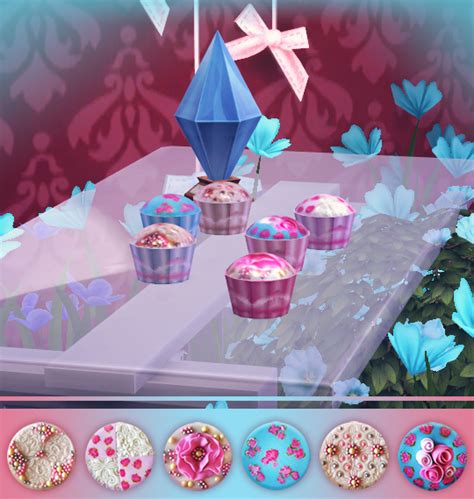 Cupcakes Sims 4 Decor