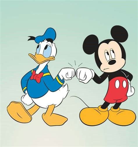 Disneys Mickey And Donald Chuột Mickey Hình ảnh Đang Yêu