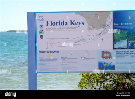 Florida Florida Keys Us Route 1 One Overseas Highway Islamorada Stock