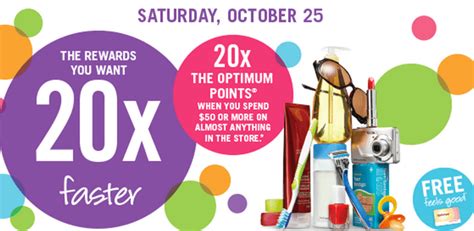 Shoppers Drug Mart Canada Offers Get 20x The Shoppers Optimum Points