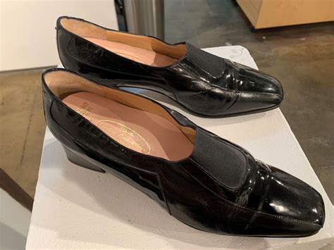 Designer Vero Cuoio Italian Black Shoes Etsy