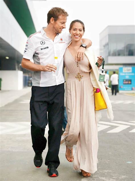 Jenson Button Marries Lingerie Model Girlfriend Jessica Michibata