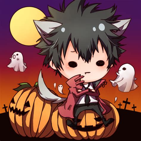 Anime Boy Chibi Halloween Favimcom 2196384 Halloween