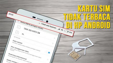 Cara Mengatasi Kartu Sim Yang Tidak Terbaca Di Hp