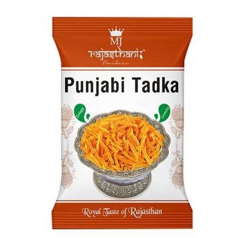 Mj Rajasthani Punjabi Tadka Namkeen Packaging Size 40 G At Rs 8packet In Kot Kapura