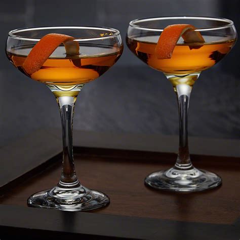 Casablanca Cocktail Coupe Glasses Set Of 2