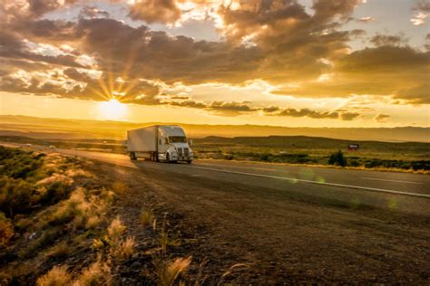6700 Semi Truck Sunset Stock Photos Pictures And Royalty Free Images