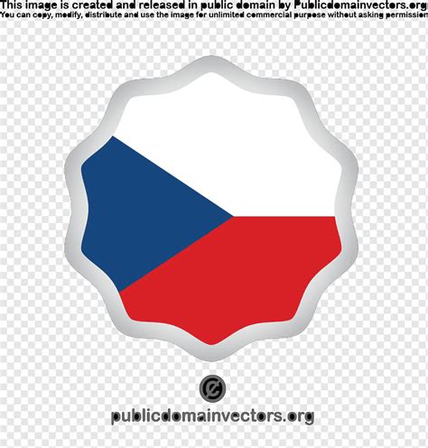 Round Sticker With Czech Flag Png Pngwing
