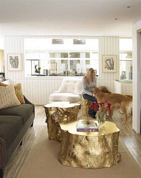 Picture Of Gold Accents And Accessories For Your Interior