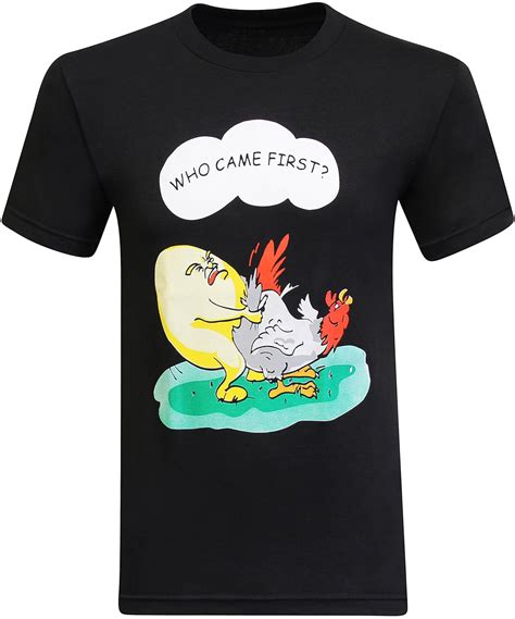 Who Came First Chicken Egg Funny T Shirt 1561 Kitilan