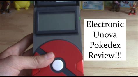 Electronic Unova Pokedex Review Pokemon Reviews Youtube