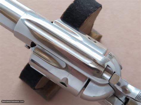 1997 Vintage Ruger Old Model Vaquero 45 Colt Revolver In Bright