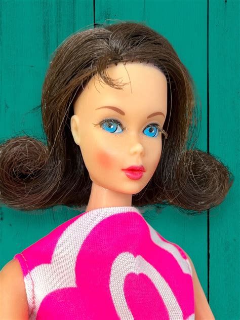 Vintage Tnt Barbie Twist ‘n Turn Marlo Flip Blue Eyes Brunette Orig Ss Stunning Ebay