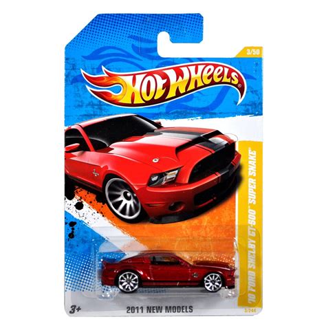 Buy Hot Wheels 2011 New Models 2010 Ford Shelby Mustang Gt500 Gt 500