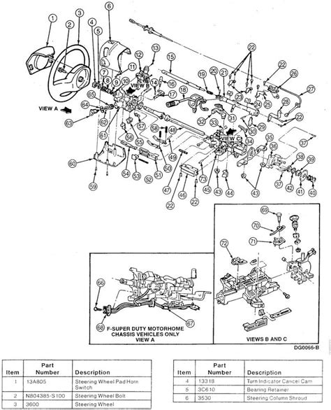 Diagram 1997 Ford Ranger Steering Column Diagram Mydiagramonline