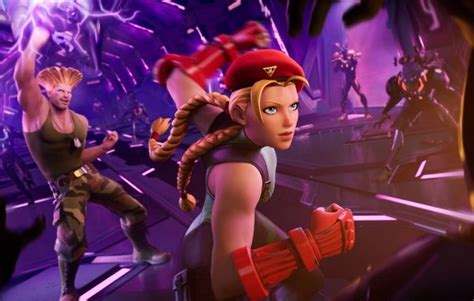 Guile And Cammy From Street Fighter Are Joining Fortnite
