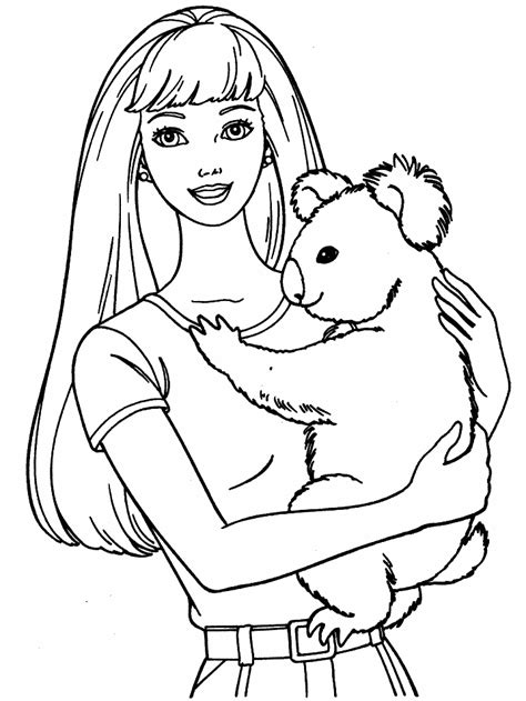 Download and print your favorite activities to enjoy at home! Coloring Pages: Barbie Free Printable Coloring Pages