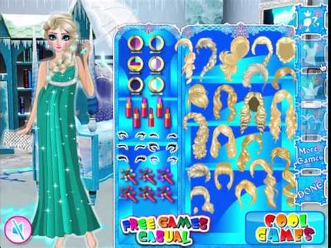 Todos los juegos para niñas y chicas de vestir y. ﾟ Juego: Vestir Elsa Embarazada *.:｡ *ﾟ - YouTube