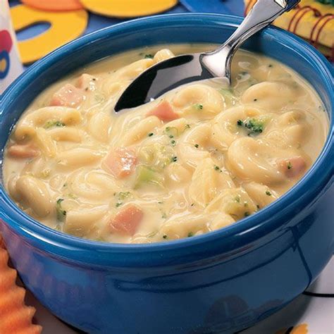 It uses cheddar cheese condensed soup and all you'll need to do is fry up some eggs to put on top. Mac 'n Cheese Soup | Recipe | Rockcrok recipes, Pampered ...