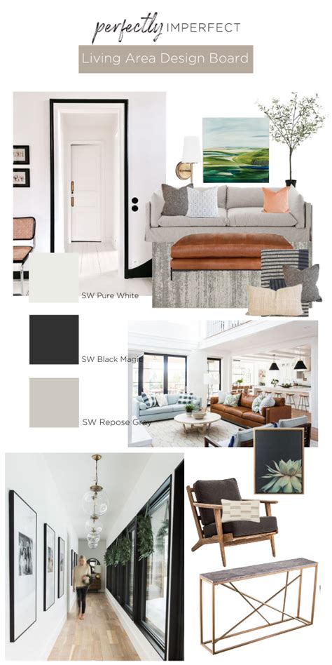 Living Room Design Board Perfectly Imperfect™ Blog