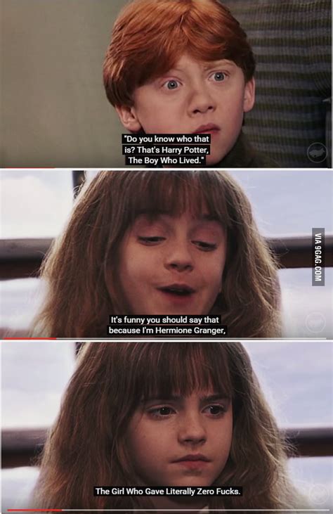 If Hermione Was The Main Character In Harry Potter 9gag
