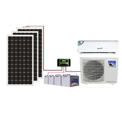 However, depending on the length of daily use (in hours), the amount of equipment to buy varies. 9000btu 100% 48v Dc Off Grid Solar Powered Air Conditioner ...