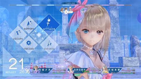 Blue Reflection First Gameplay Video Update Gematsu