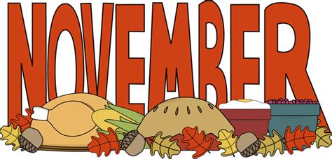 Free November Clipart Pictures Clipartix