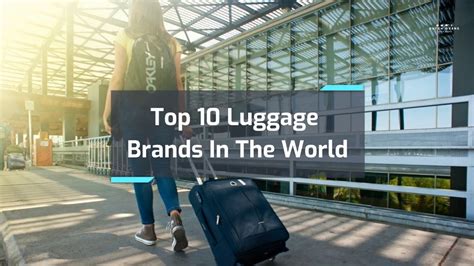 Is there such a thing as branded luggage at sale price in singapore? Top 10 Luggage Brands In The World - YouTube