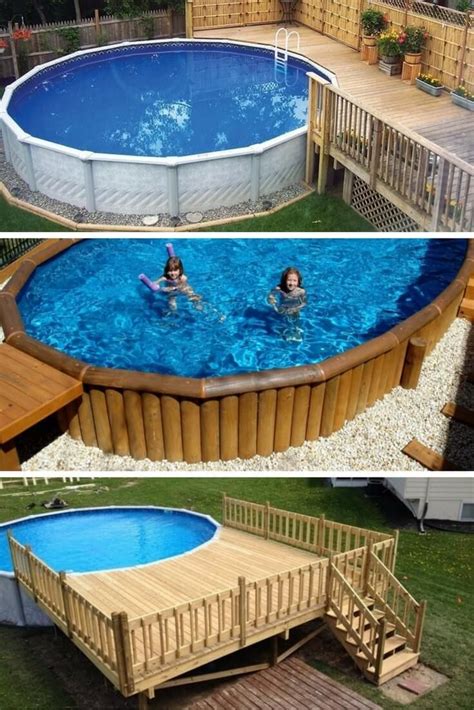 Tips How To Build A Deck Around An Above Ground Pool Swimming Pool