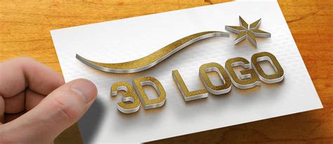 Create 3d Logos With Our Free 3d Logo Maker Behance