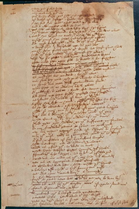Shakespeares Only Surviving Playscript Now Online Medieval