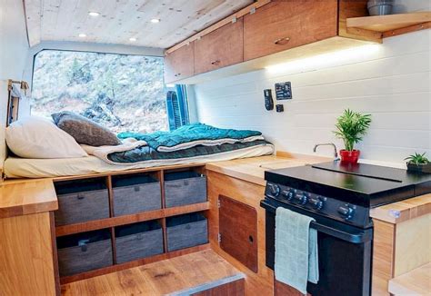 The Perfect Way Campervan Interior Design Ideas Yellowraises Campervan Interior Camper Bed