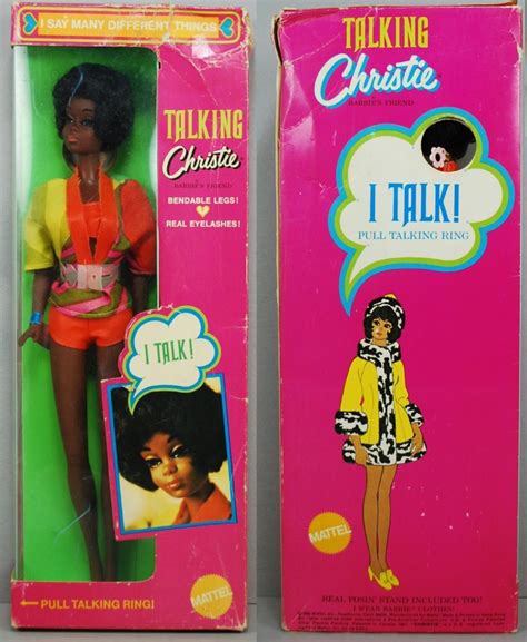 Mattel S 1970 Talking Christie Doll Barbie Friends Vintage Barbie