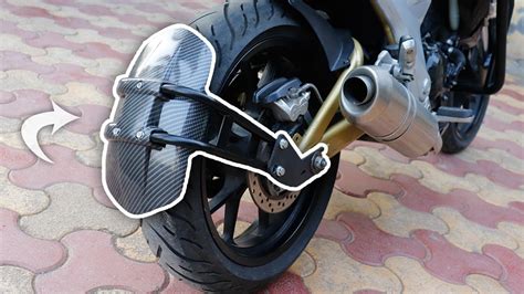 Carbon Fiber Tyre Hugger For All Motorcycles Youtube