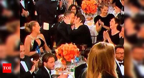 Watch Ryan Reynolds And Andrew Garfield Share A Kiss At Golden Globes English Movie News