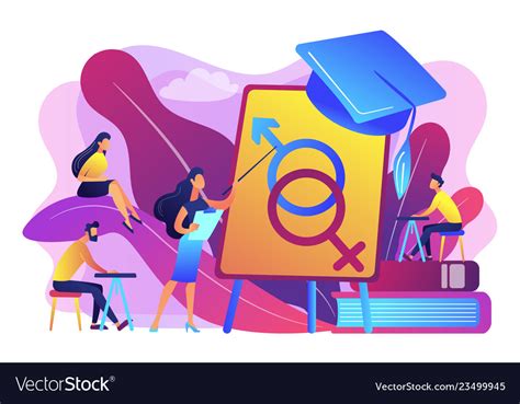 Sexual Education Concept Royalty Free Vector Image
