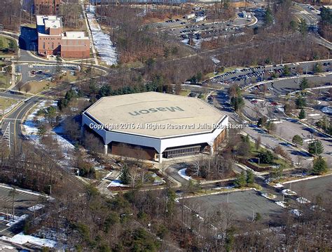 Aerial View Of George Mason University Fairfax Virginia