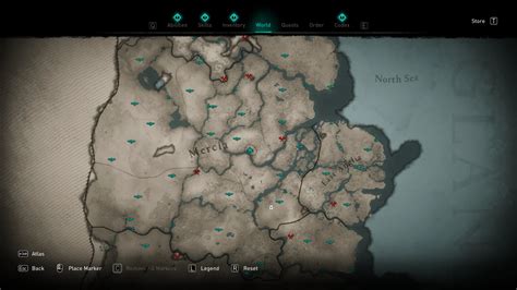 Assassin S Creed Valhalla Full World Map And Treasure Guide