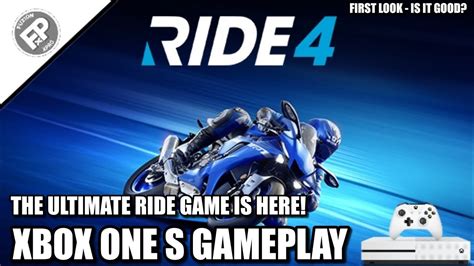 Ride 4 Xbox One S Gameplay First Look Youtube