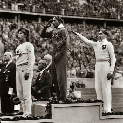 The 1936 summer olympics (german: Jesse Owens of USA winning gold for the long jump in the ...
