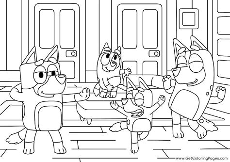 Bluey Colouring Pages Free Printable Review Coloring Page Guide